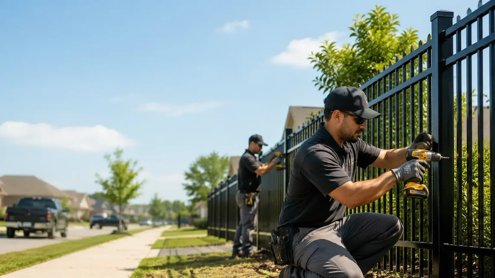 Metal Fence Installation in Harman, WV